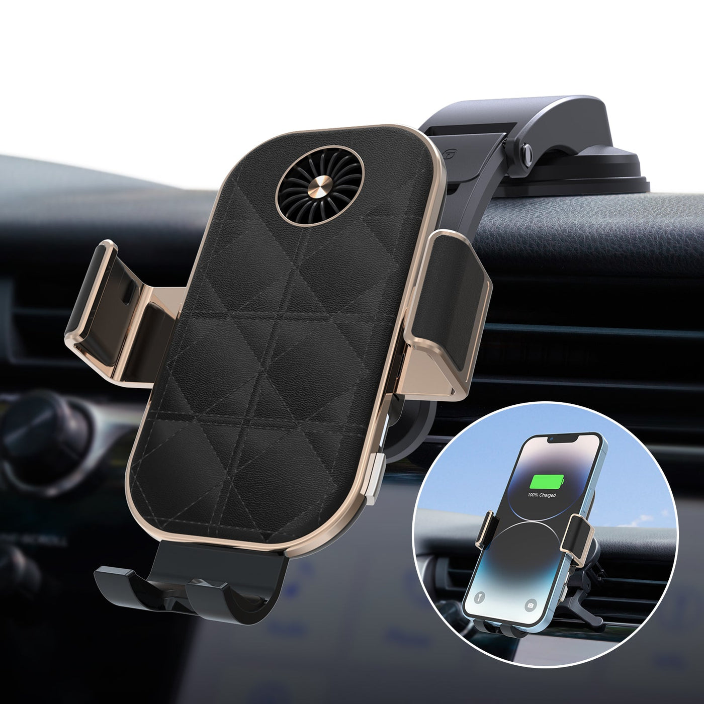 Auto-Clamping Wireless Car Charger for Google Pixel