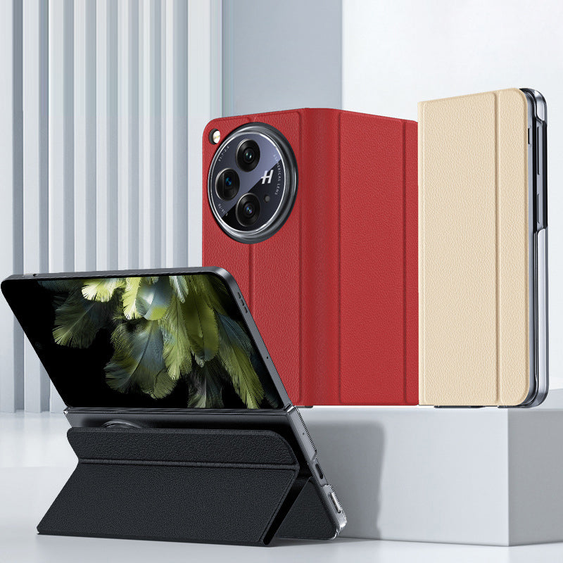 Open Case Style OnePlus Open Fold Leather Flip Case – Op Case Pro