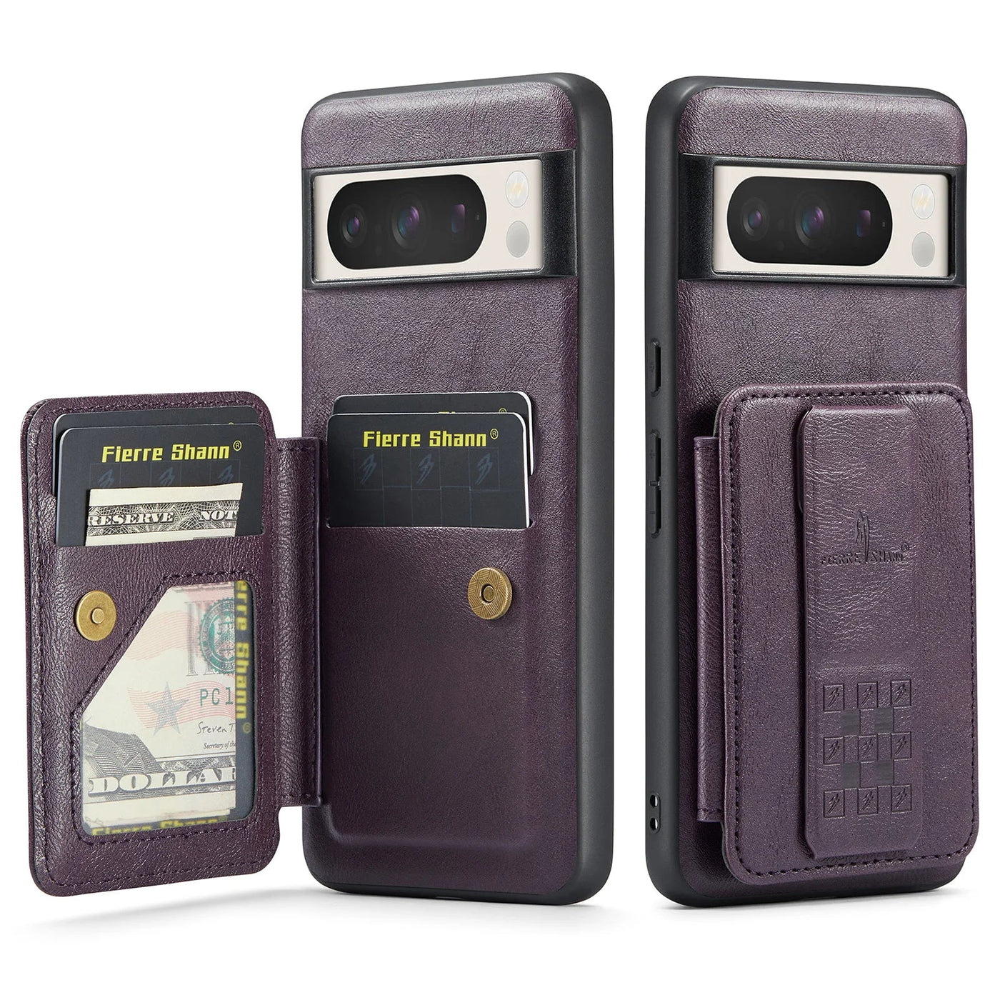 Premium Google Pixel 8A Leather Wallet Case - The Pixel Store