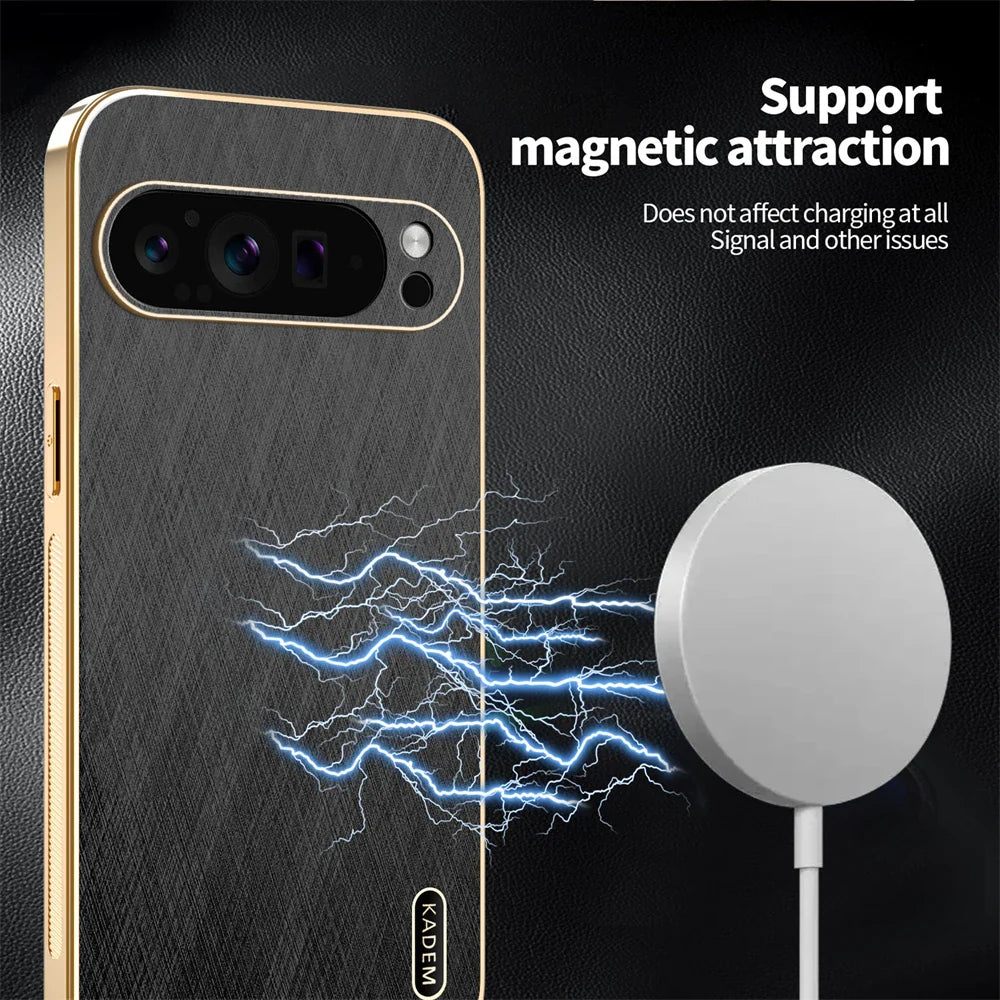 Luxury Golden Electroplated Case for Google Pixel 10 / 9 / 8