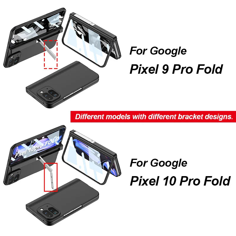 Pixel Fold Case with Kickstand for Google Pixel 10 Pro Fold / 9 Pro Fold