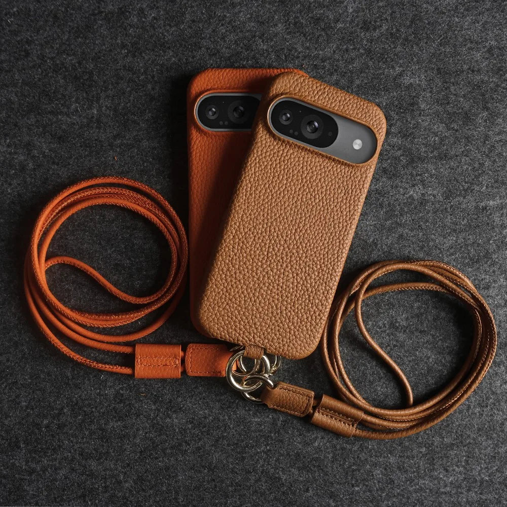 Crossbody Leather Case For Google Pixel Series - The Pixel Store