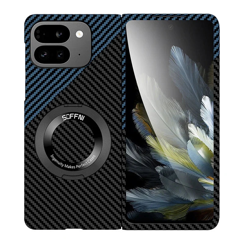 Magnetic Shockproof Case with Stand For Google Pixel 9 Pro Fold - The Pixel Store