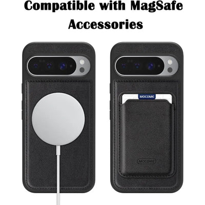 Luxury Magnetic Leather Case for Google Pixel 10 / 9