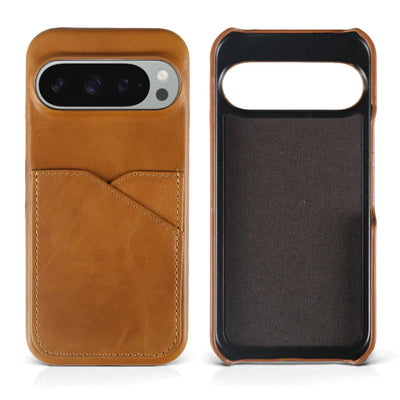 Premium Leather Card Holder Case for Google Pixel 10 / 9 / 8