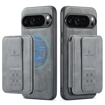 Leather Case with Detachable Magnetic Wallet For Pixel Series - The Pixel Store