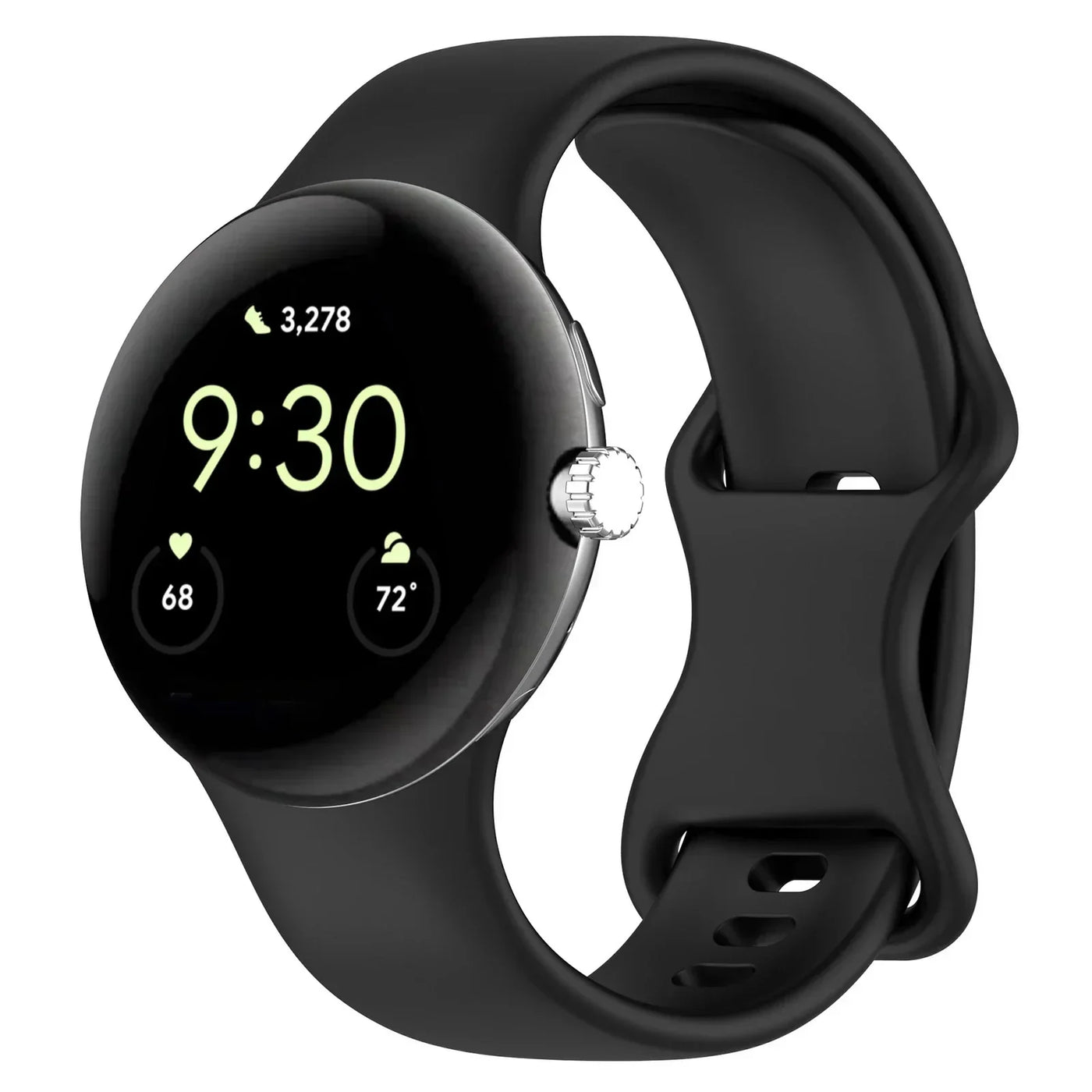 Soft Silicone Pixel Watch Band for Google Pixel Watch 4