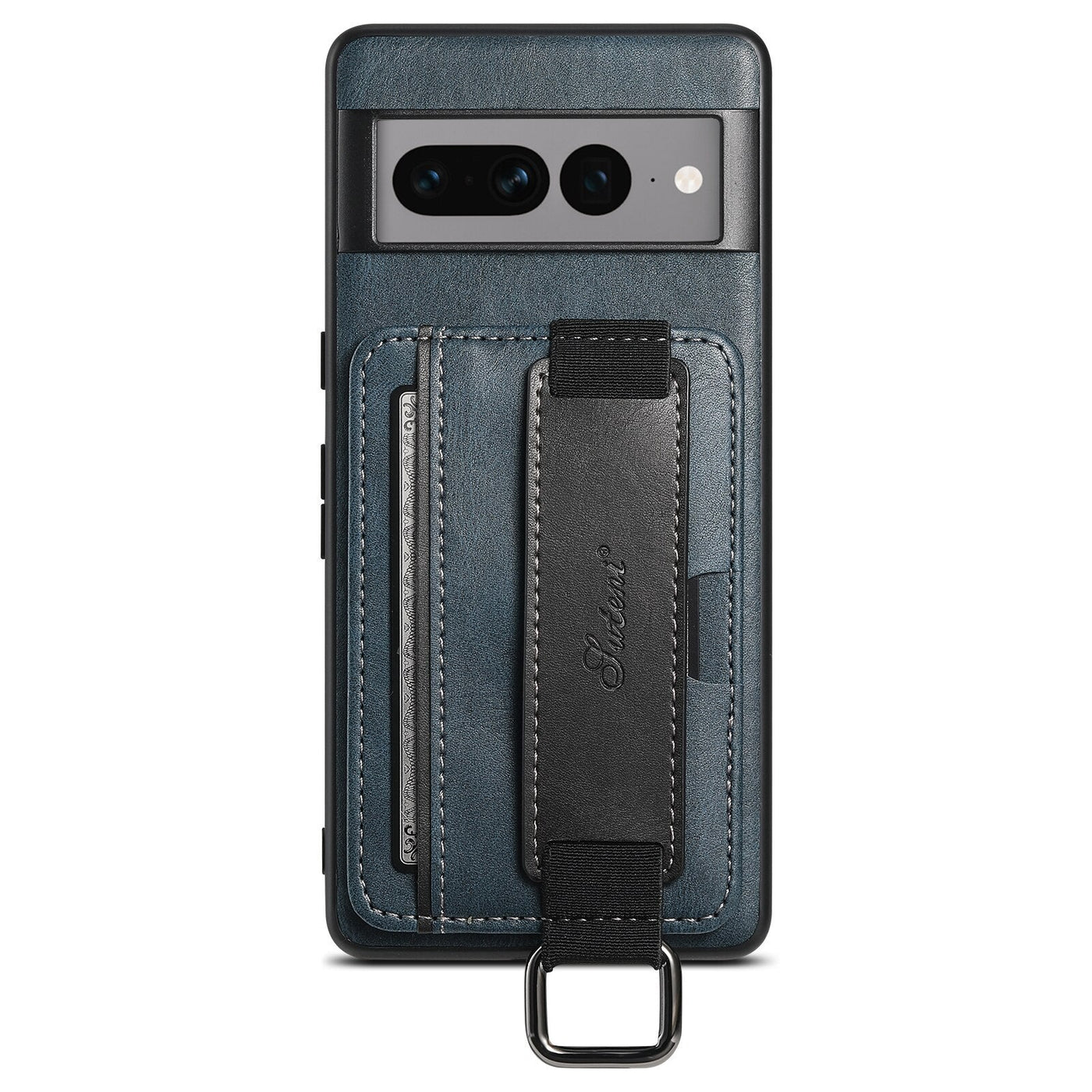 Leather Case With Bracket & Card Pocket For Google Pixel Series - The Pixel Store