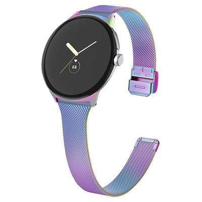 Stainless Steel Slim Band For Google Pixel Watch Series - The Pixel Store