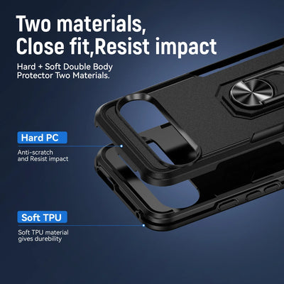 Full Protection Case with Stand for Google Pixel 9 Series - The Pixel Store