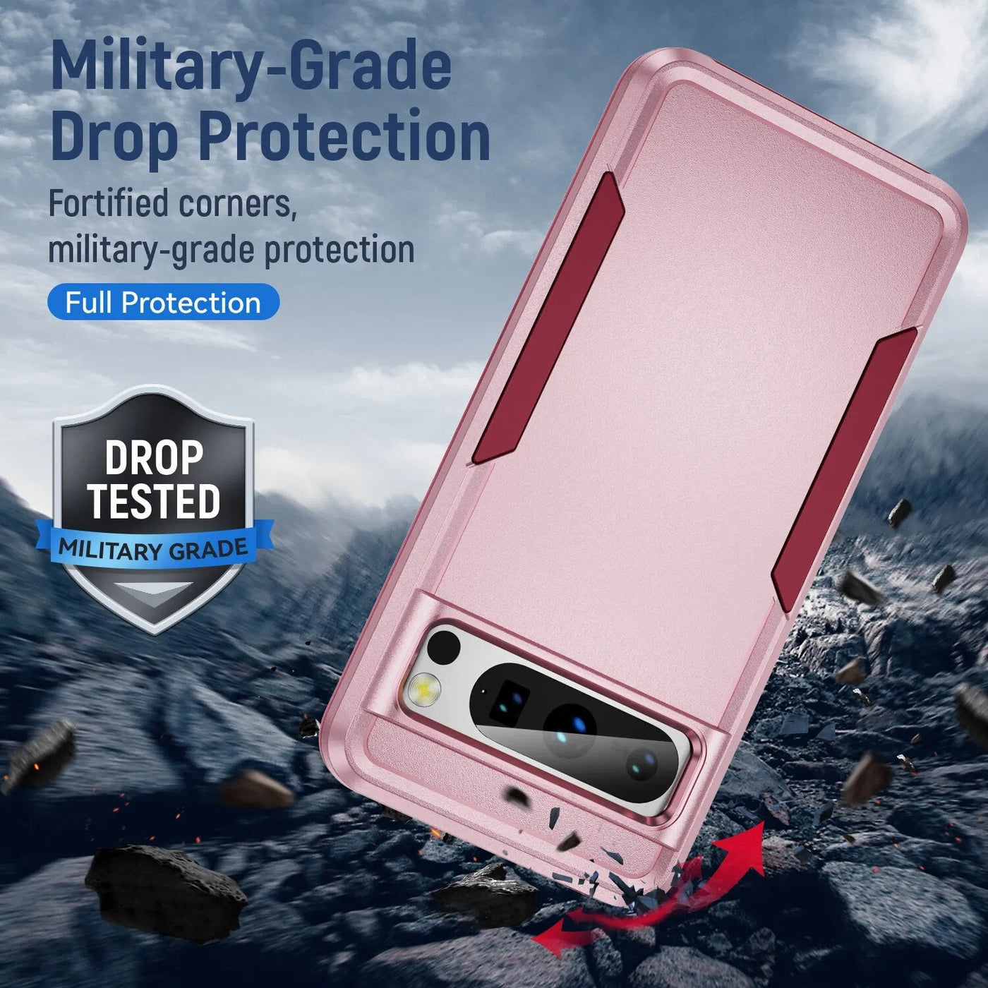 Shcokproof Matte Case for Google Pixel 8 Series - The Pixel Store