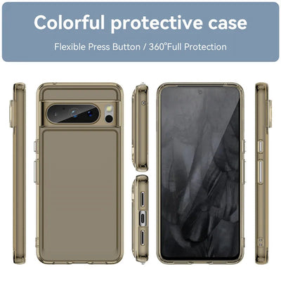 Transparent Shockproof Bumper Case For Google Pixel 8 Series - The Pixel Store