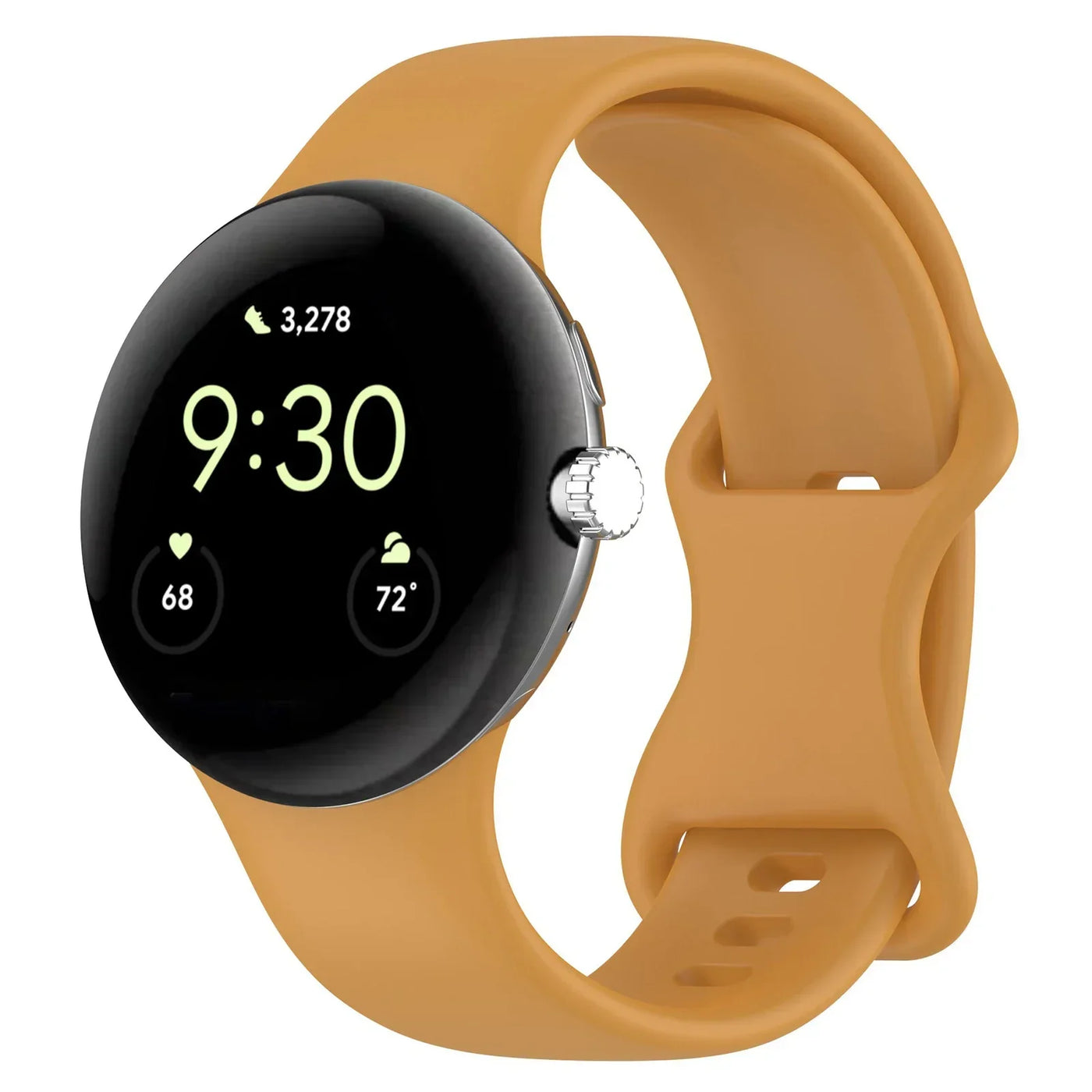 Soft Silicone Pixel Watch Band for Google Pixel Watch 4