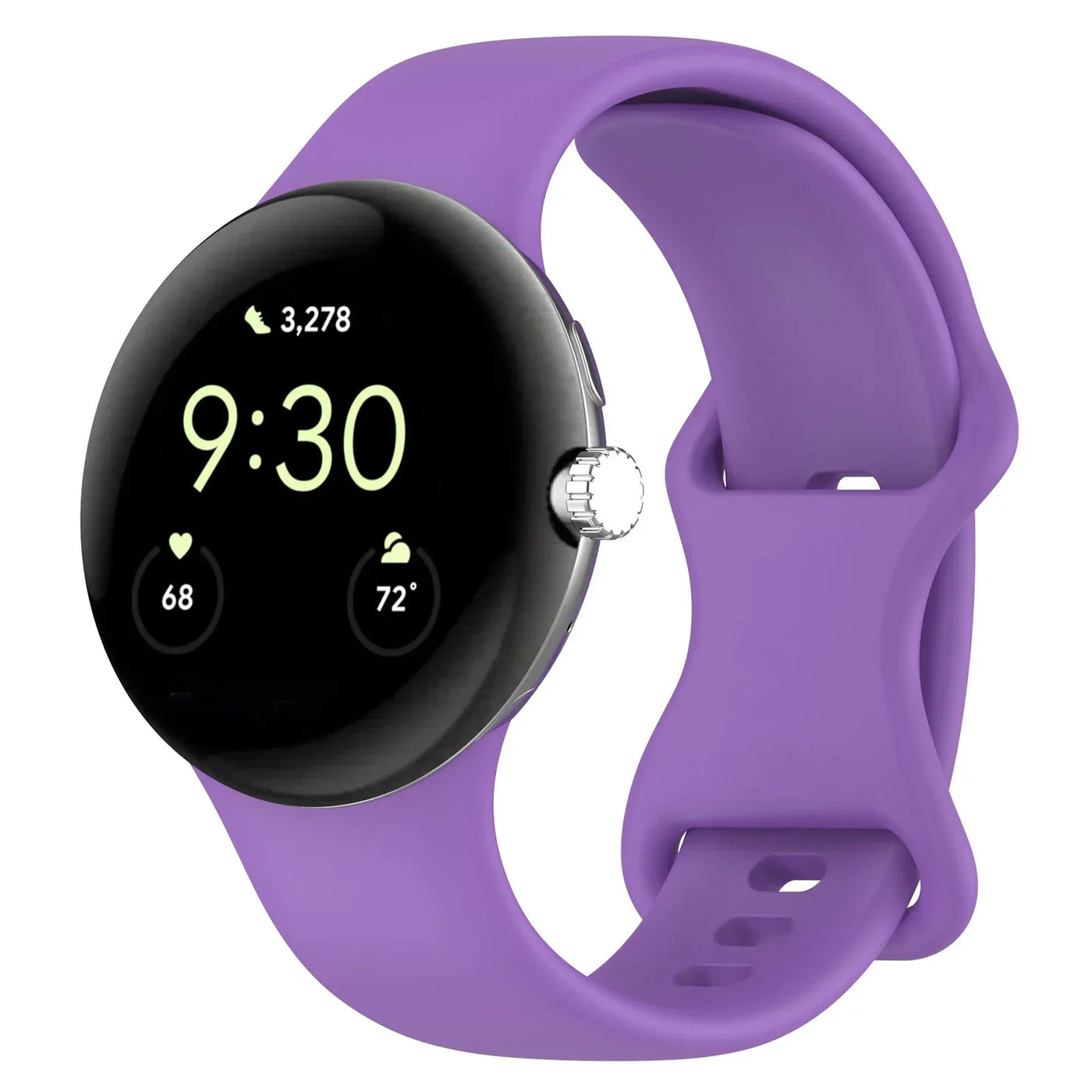 Soft Silicone Pixel Watch Band for Google Pixel Watch 4