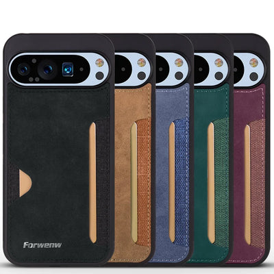 Card Slot Leather Case for Google Pixel 10 / 9