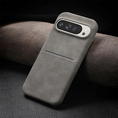 Card Slot Leather Case For Google Pixel Series - The Pixel Store