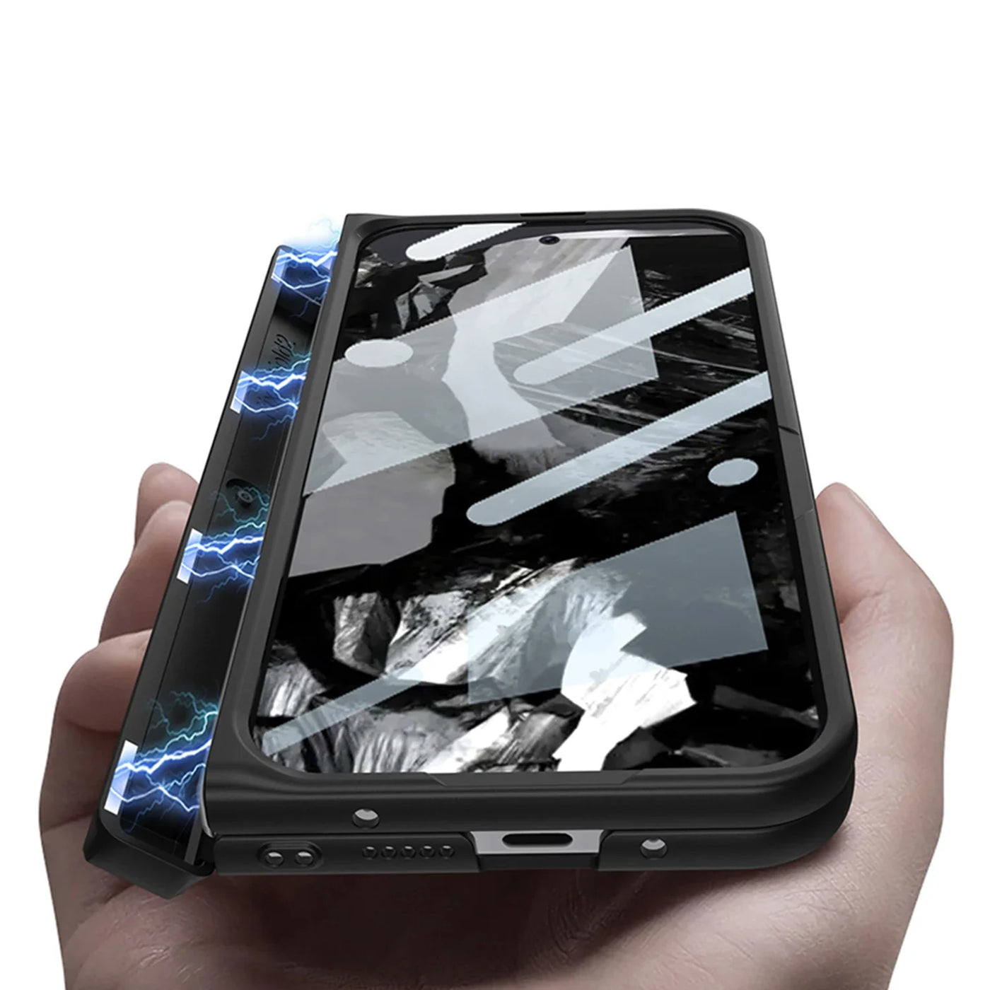 Pixel Fold Case with Pen & Hinge Guard - The Pixel Store