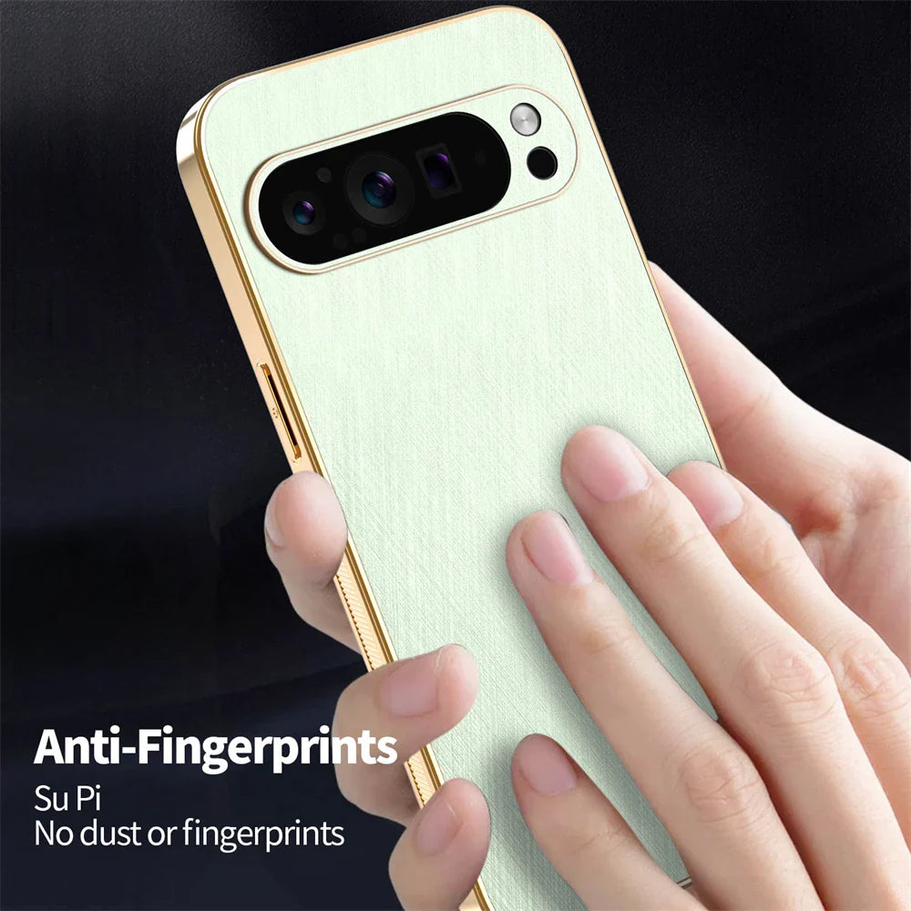 Luxury Golden Electroplated Case for Google Pixel 10 / 9 / 8
