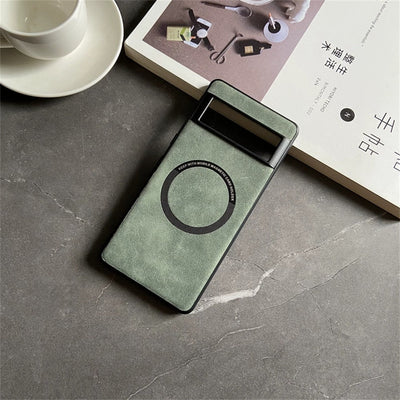 Luxury Magsafe Leather Case For Google Pixel 7 Series - The Pixel Store