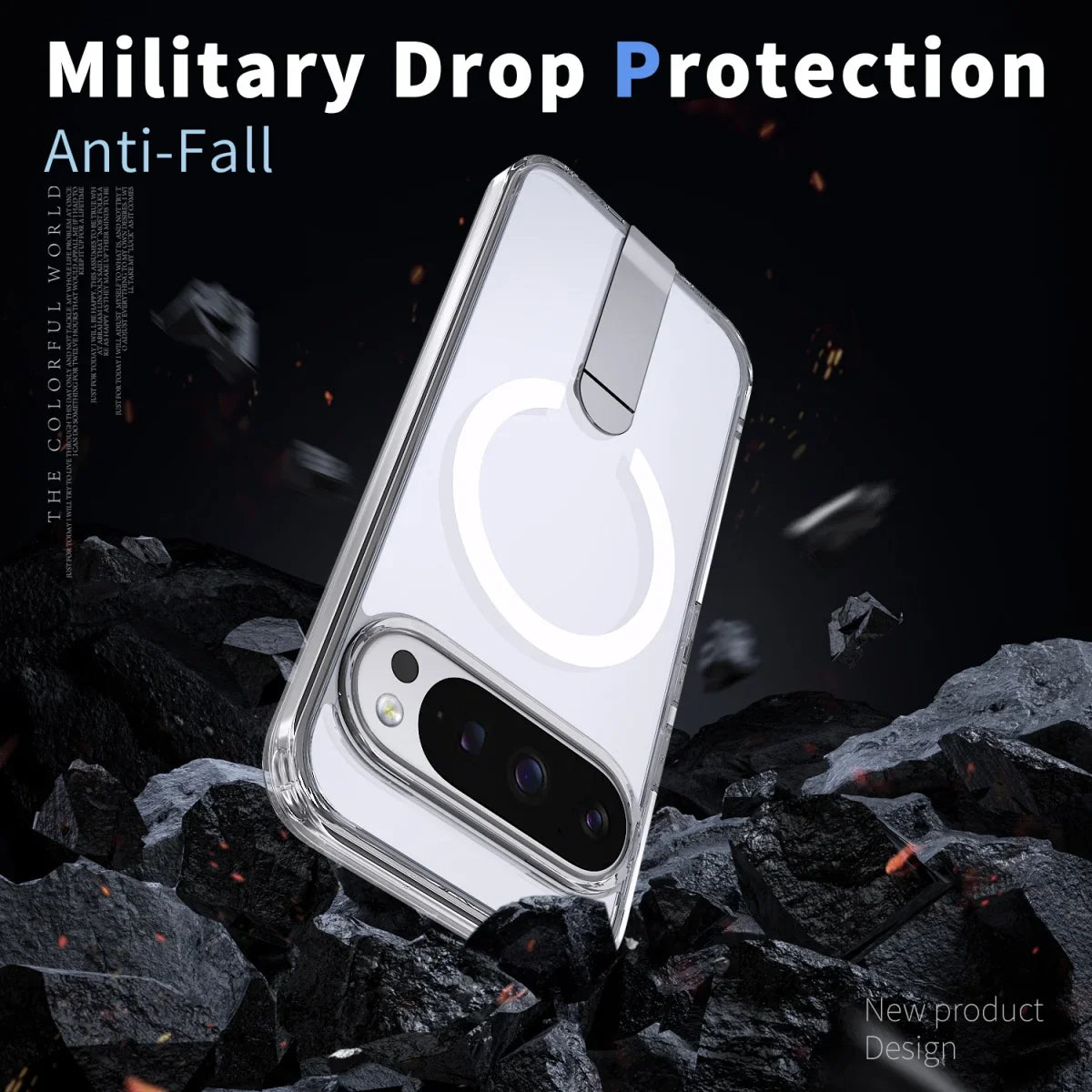 Shockproof Magnetic Case with Stand - The Pixel Store