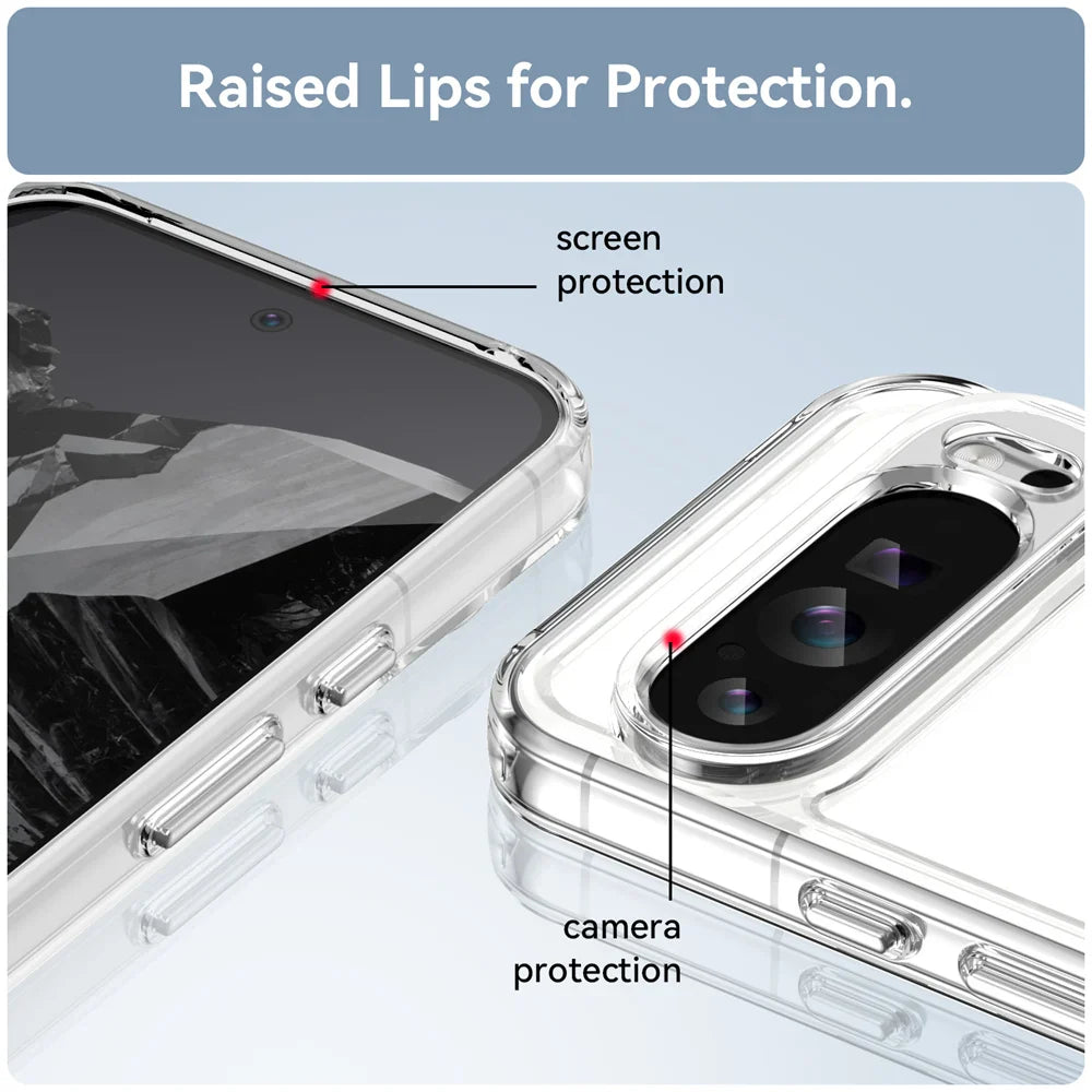 Transparent Shockproof Case for Google Pixel 9 Series - The Pixel Store