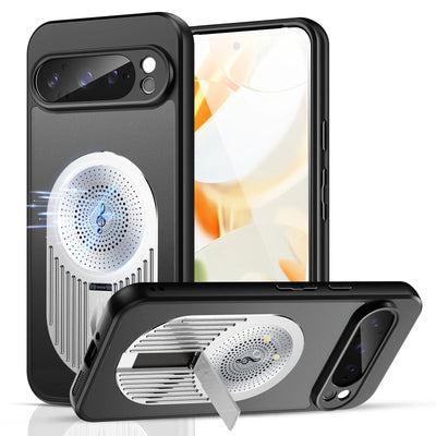 Shockproof Magnetic Case with Stand For Google Pixel 9 Series - The Pixel Store