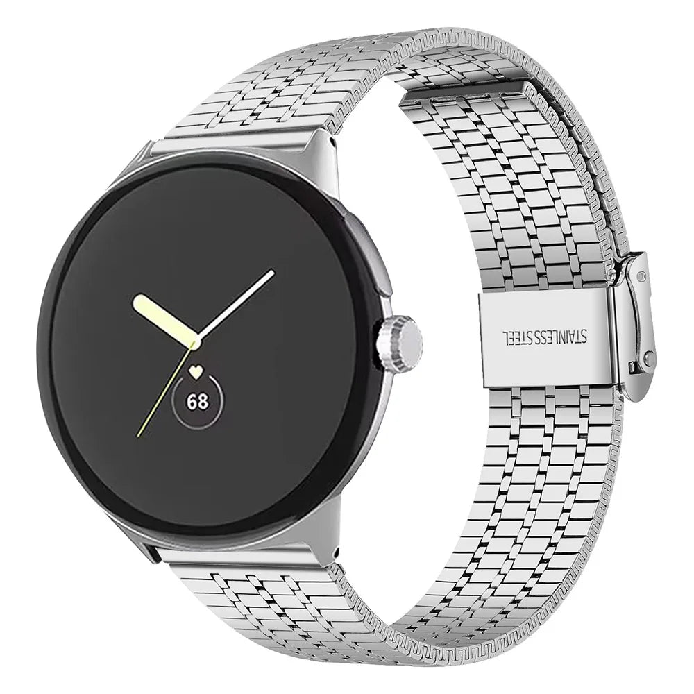 Classic Stainless Steel Bracelet for Google Pixel Watch 4