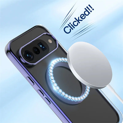 Transparent Wireless Charging Case for Google Pixel 10 / 9 / 8