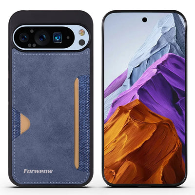 Card Slot Leather Case for Google Pixel 10 / 9