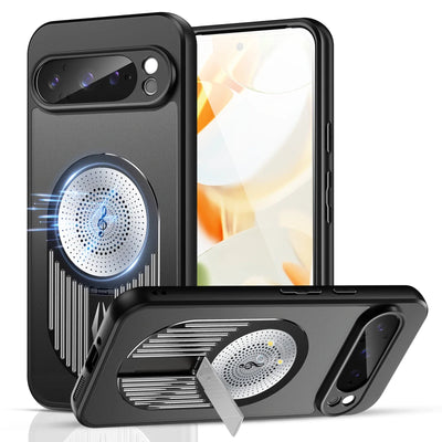 Shockproof Magnetic Case with Stand For Google Pixel 9 Series - The Pixel Store