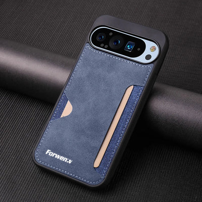 Card Slot Leather Case for Google Pixel 10 / 9