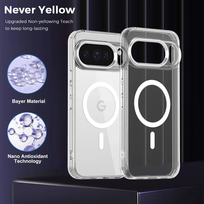Magnetic Transparent Case for Google Pixel 10