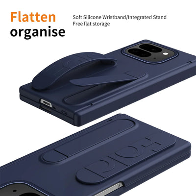 Shockproof Case with Strap & Stand For Google Pixel 9 Pro Fold - The Pixel Store