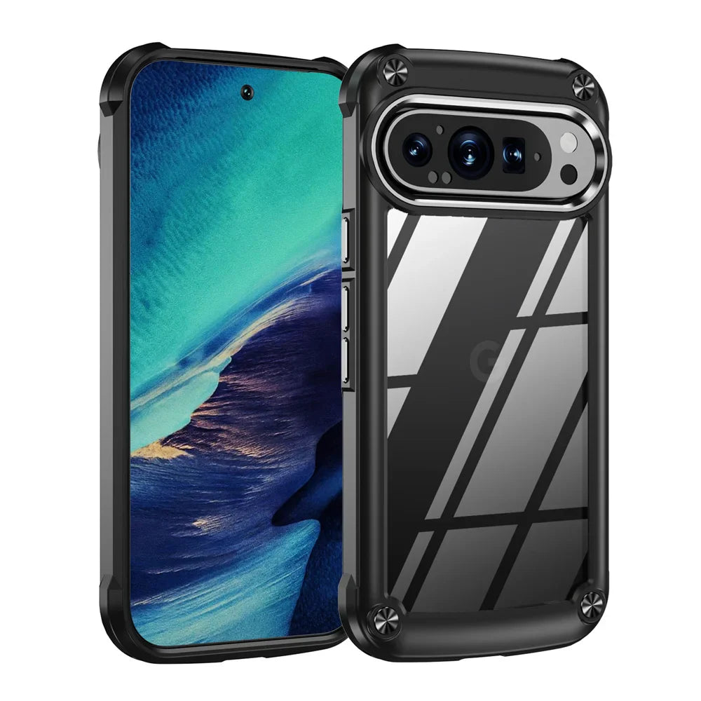 Transparent Shockproof Case For Google Pixel 9 Series - The Pixel Store