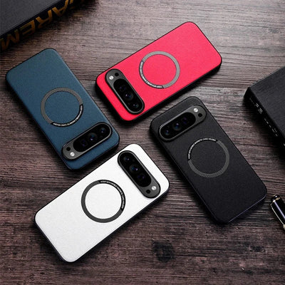 Leather Magnetic Case For Google Pixel 8 Series - The Pixel Store