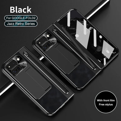 Leather Case With Pen For Pixel 10 Pro Fold - The Pixel Store