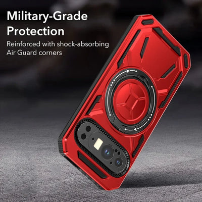 Magnetic Armor Case with Ring for Google Pixel 9 Series - The Pixel Store