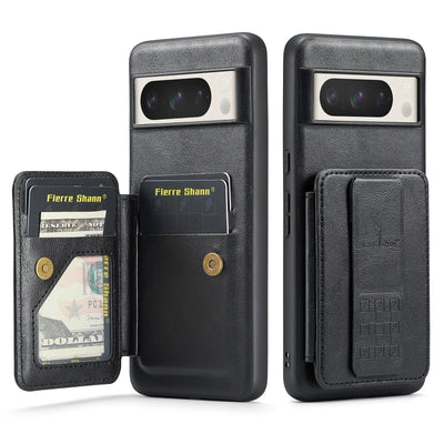 Premium Google Pixel 8A Leather Wallet Case - The Pixel Store