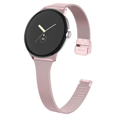 Stainless Steel Slim Band For Google Pixel Watch Series - The Pixel Store