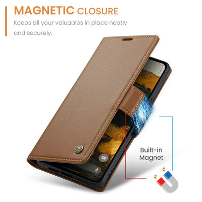 Leather Case with Card Holder - The Pixel Store