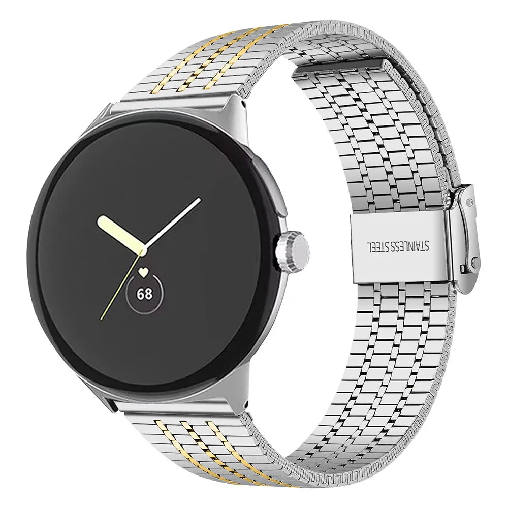 Classic Stainless Steel Bracelet for Google Pixel Watch 4