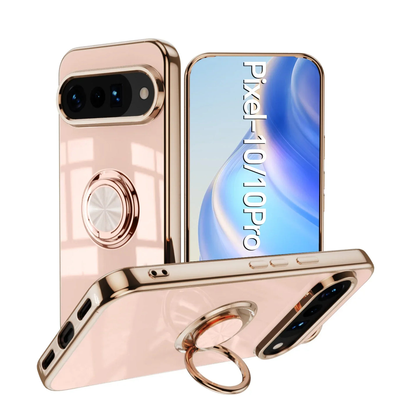Luxury Ring Stand Case For Pixel - The Pixel Store