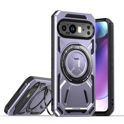 Magnetic Armor Case with Ring for Google Pixel 9 Series - The Pixel Store