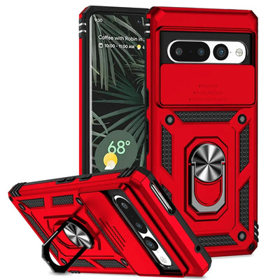 Shockproof Case with Slide Camera Protection For Google Pixel Series - The Pixel Store