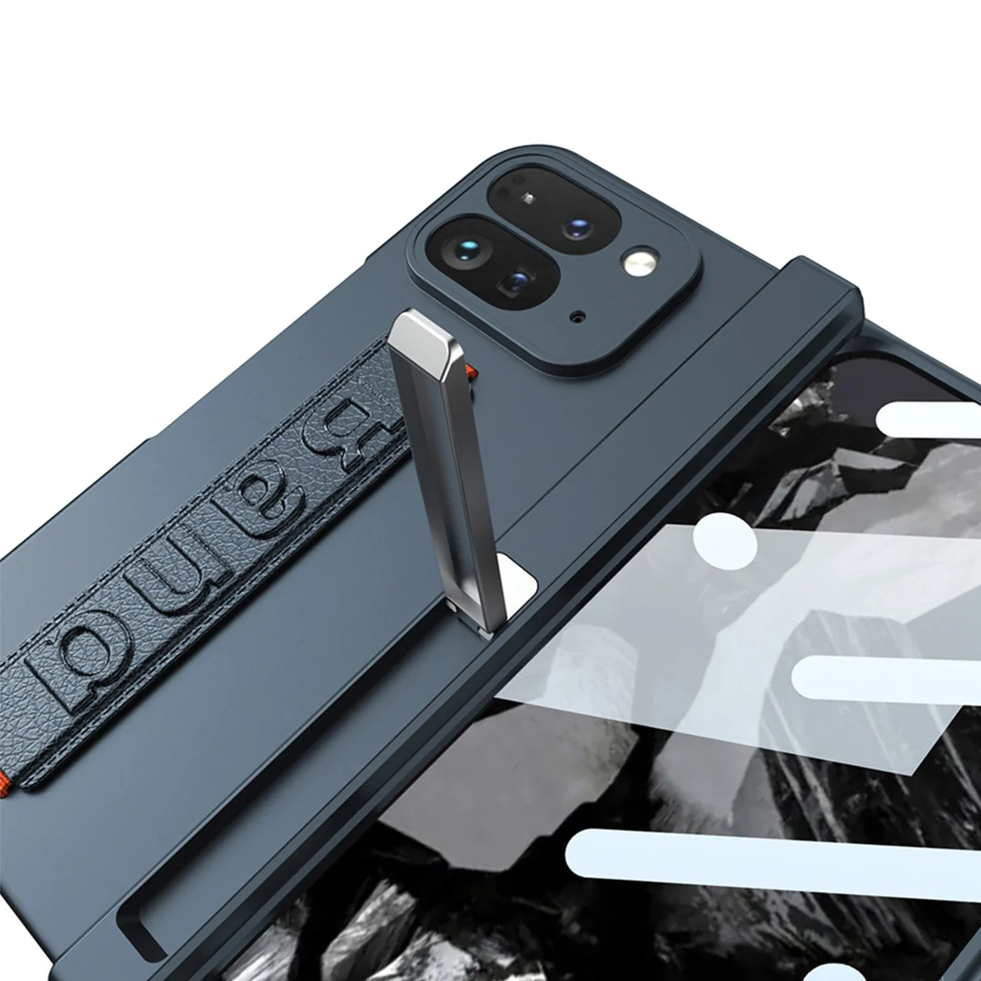 Shockproof Case with Band For Google Pixel 9 Pro Fold - The Pixel Store