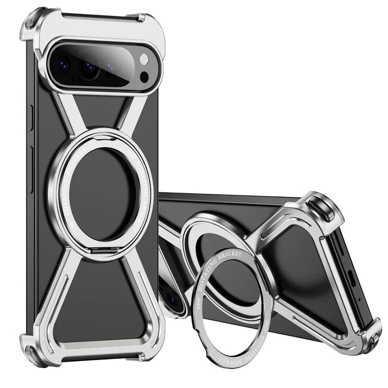 Metal Ring Kickstand Case for Google Pixel 9 / 8