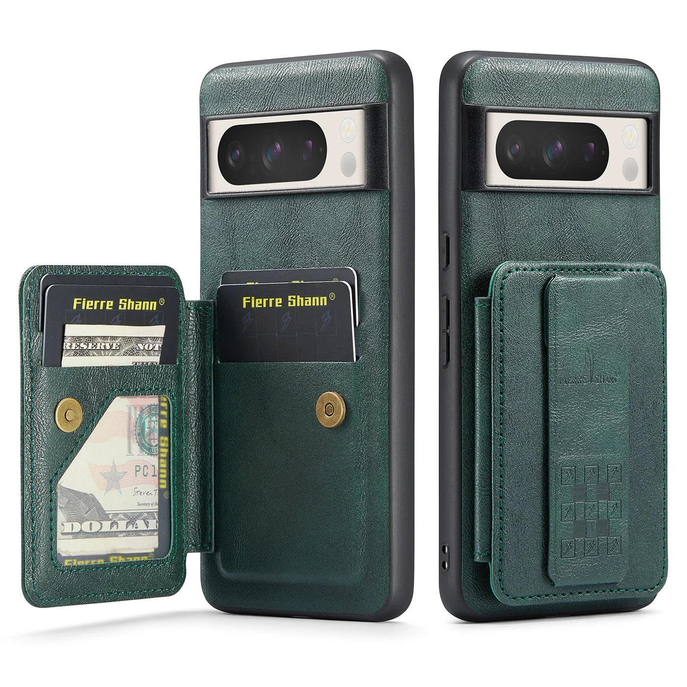 Premium Google Pixel 8A Leather Wallet Case - The Pixel Store