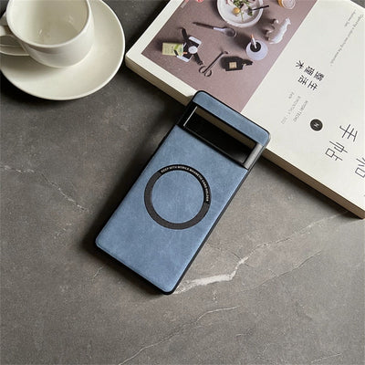 Luxury Magsafe Leather Case For Google Pixel 7 Series - The Pixel Store