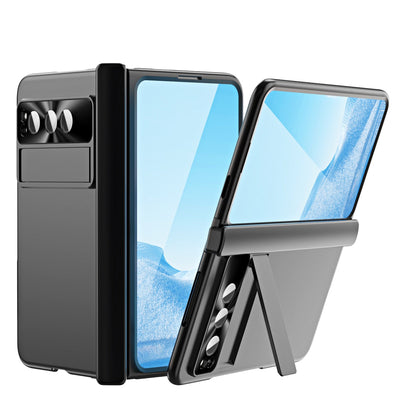 Plating Shockproof Cover With Screen Protector For Google Pixel Fold - The Pixel Store
