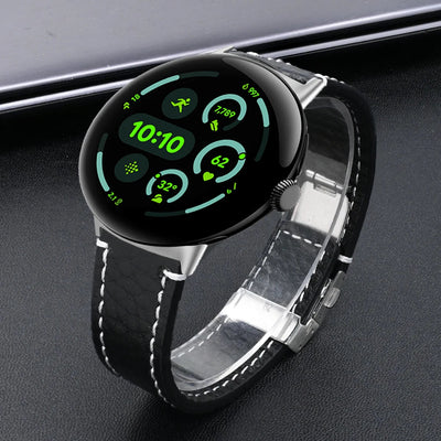 Leather Band for Google Pixel Watch 3 - The Pixel Store